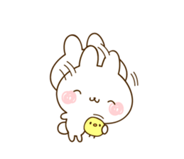 namaiki-rabbit4(THE cute rabbit4) sticker #11551900