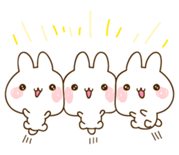 namaiki-rabbit4(THE cute rabbit4) sticker #11551906