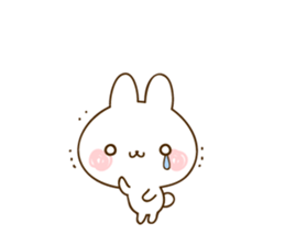 namaiki-rabbit4(THE cute rabbit4) sticker #11551909