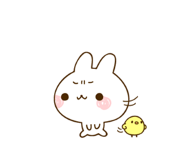 namaiki-rabbit4(THE cute rabbit4) sticker #11551914