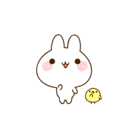namaiki-rabbit4(THE cute rabbit4) sticker #11551916