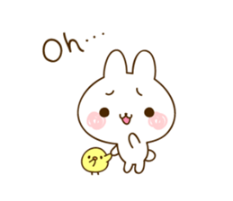 namaiki-rabbit4(THE cute rabbit4) sticker #11551917