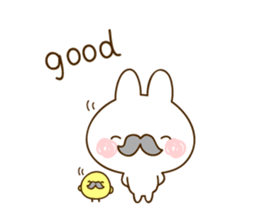 namaiki-rabbit4(THE cute rabbit4) sticker #11551918