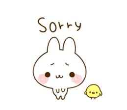 namaiki-rabbit4(THE cute rabbit4) sticker #11551924