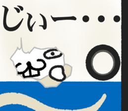 reaction rabbit 1 sticker #11552059