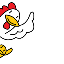 (Wordless)The Chicken Brothers sticker #11552248
