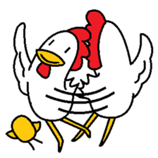 (Wordless)The Chicken Brothers sticker #11552251