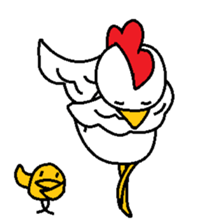 (Wordless)The Chicken Brothers sticker #11552256