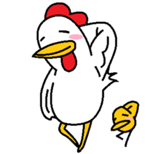 (Wordless)The Chicken Brothers sticker #11552257