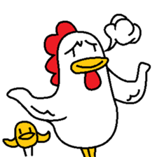 (Wordless)The Chicken Brothers sticker #11552268
