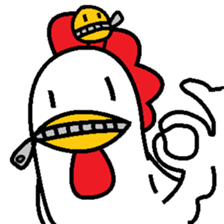 (Wordless)The Chicken Brothers sticker #11552272