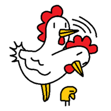(Wordless)The Chicken Brothers sticker #11552273