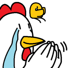 (Wordless)The Chicken Brothers sticker #11552276