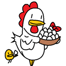 (Wordless)The Chicken Brothers sticker #11552278