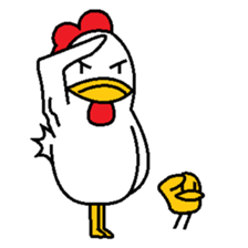 (Wordless)The Chicken Brothers sticker #11552284