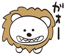 Snow White Bear sticker #11552490