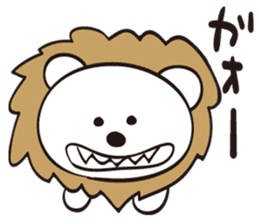 Snow White Bear sticker #11552490