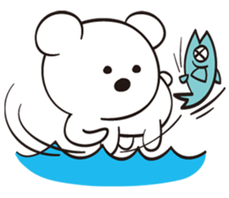 Snow White Bear sticker #11552492