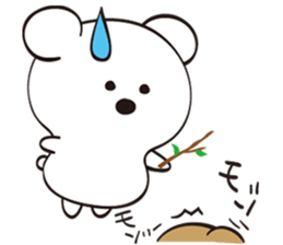 Snow White Bear sticker #11552498