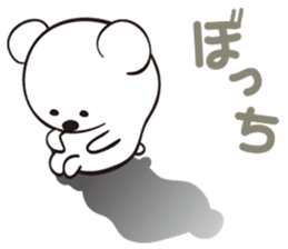 Snow White Bear sticker #11552509
