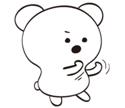 Snow White Bear sticker #11552518