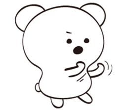Snow White Bear sticker #11552518