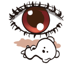 Snow White Bear sticker #11552520