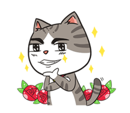 A troll cat+ sticker #11552534