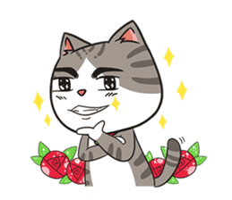 A troll cat+ sticker #11552534