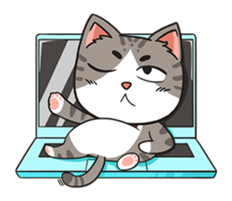 A troll cat+ sticker #11552535