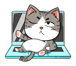 A troll cat+ sticker #11552535