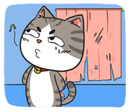 A troll cat+ sticker #11552539