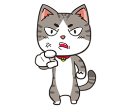 A troll cat+ sticker #11552541