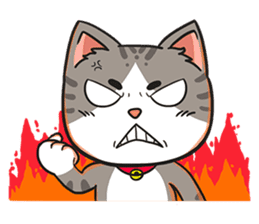 A troll cat+ sticker #11552549