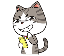 A troll cat+ sticker #11552553