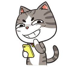 A troll cat+ sticker #11552553