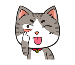 A troll cat+ sticker #11552554