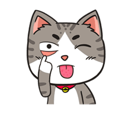 A troll cat+ sticker #11552554