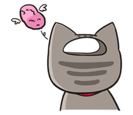 A troll cat+ sticker #11552555