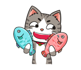 A troll cat+ sticker #11552559