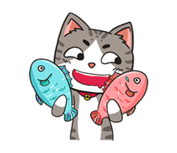 A troll cat+ sticker #11552559