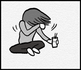 Heartbreak Tetsuo-kun sticker #11552597