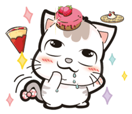 A Lazy Pussycat+ sticker #11552615