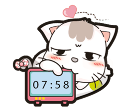 A Lazy Pussycat+ sticker #11552621