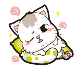 A Lazy Pussycat+ sticker #11552622