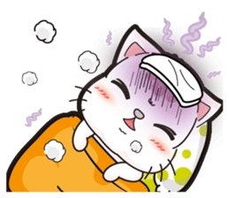 A Lazy Pussycat+ sticker #11552623