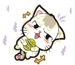 A Lazy Pussycat+ sticker #11552625