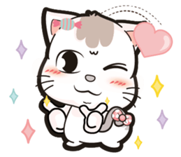 A Lazy Pussycat+ sticker #11552628