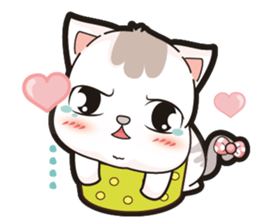 A Lazy Pussycat+ sticker #11552631