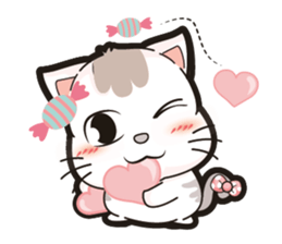 A Lazy Pussycat+ sticker #11552639